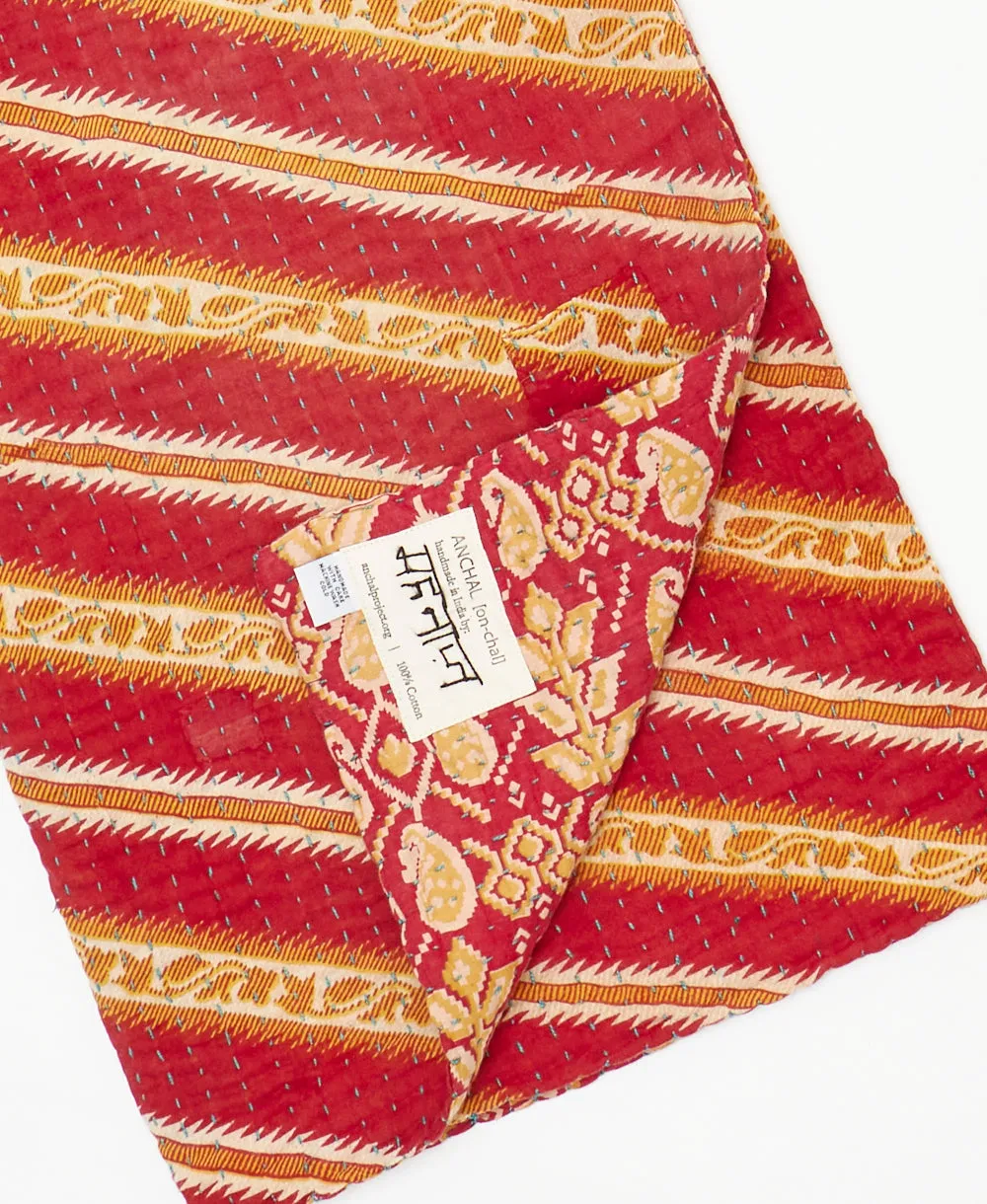 Kantha Quilt Throw - No. 240109
