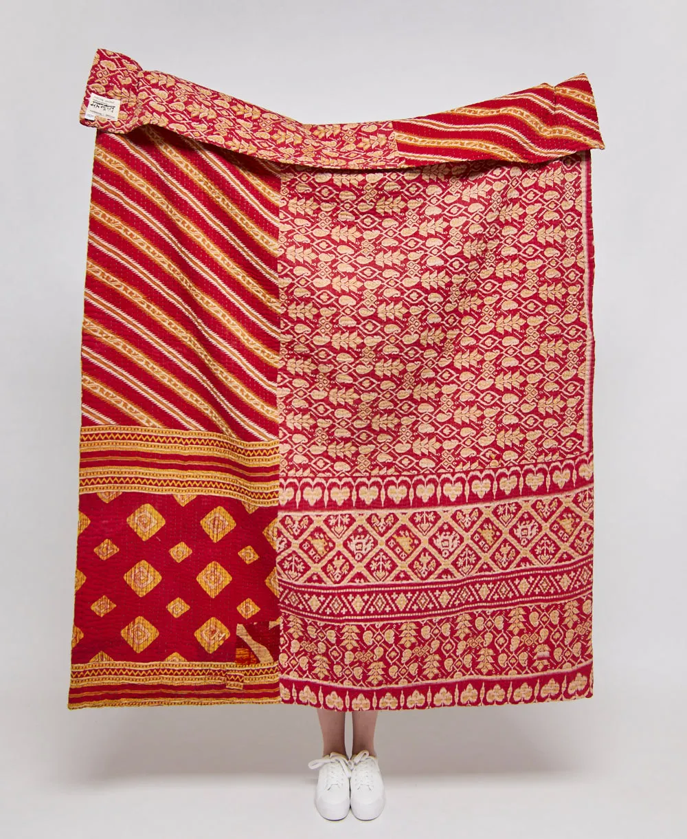Kantha Quilt Throw - No. 240109