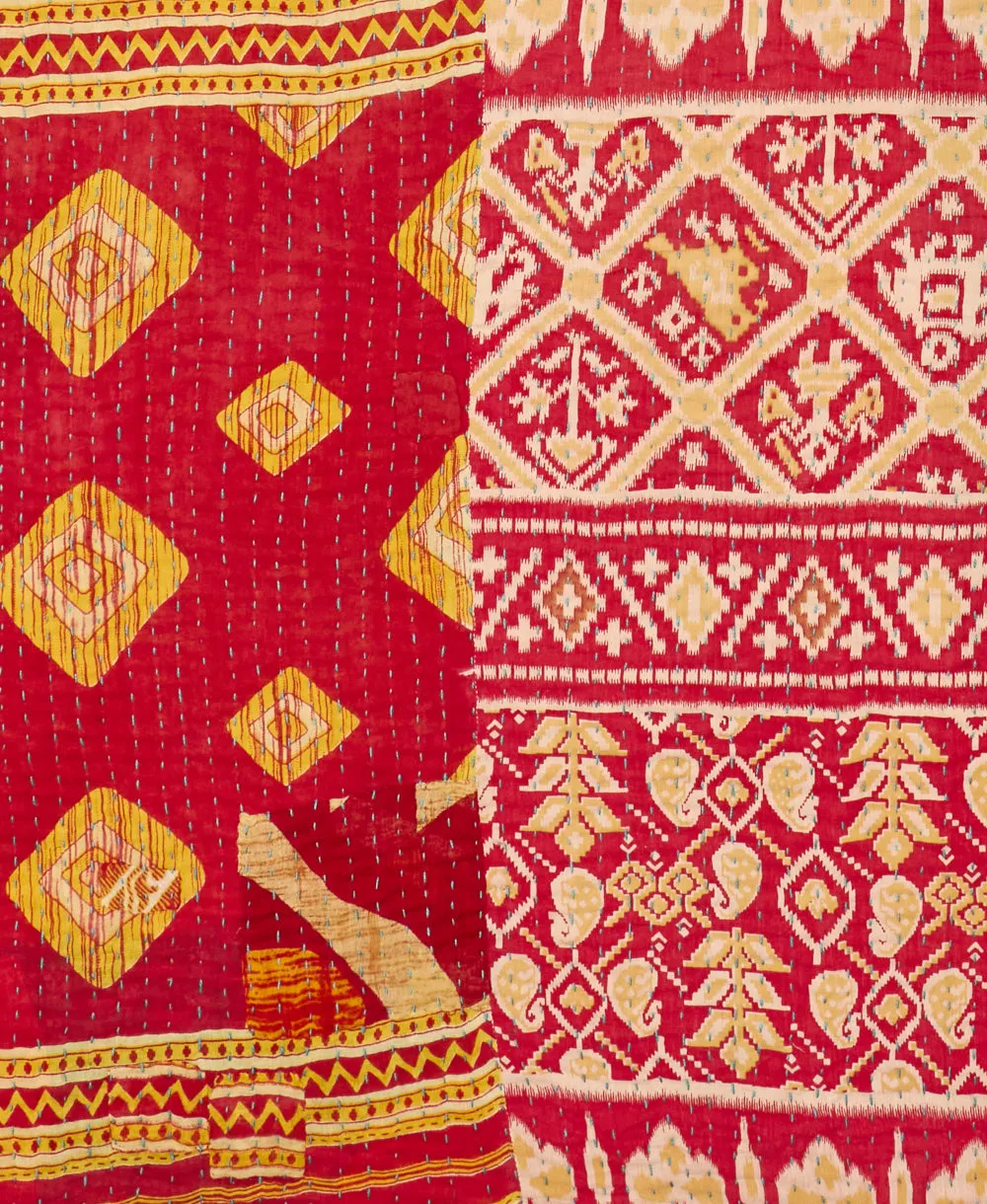 Kantha Quilt Throw - No. 240109