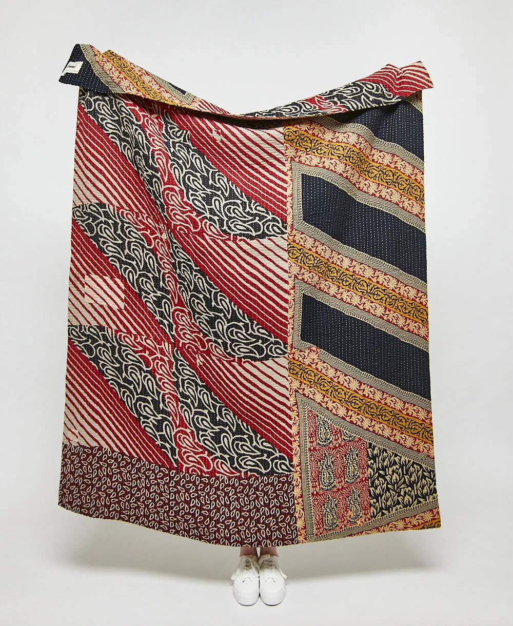 Kantha Quilt Throw - No. 240209