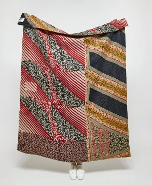 Kantha Quilt Throw - No. 240209
