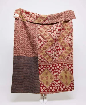 Kantha Quilt Throw - No. 240512