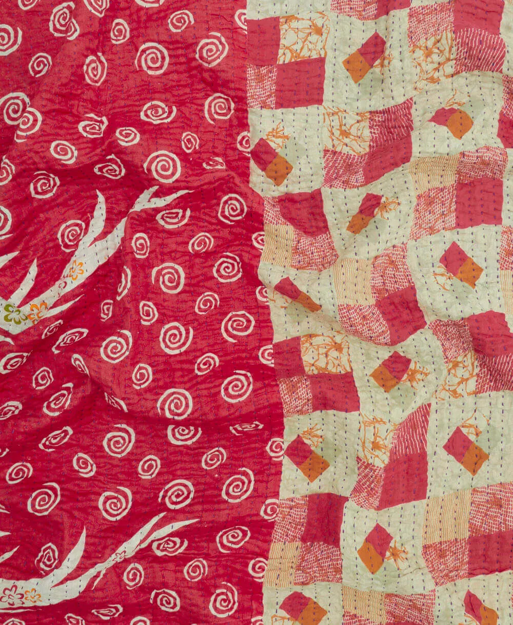 Kantha Quilt Throw - No. 240538