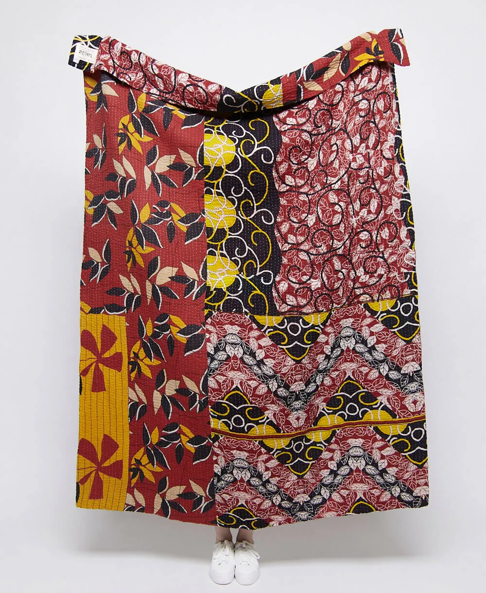 Kantha Quilt Throw - No. 240604