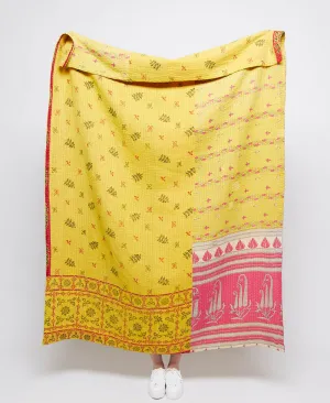 Kantha Quilt Throw - No. 240607