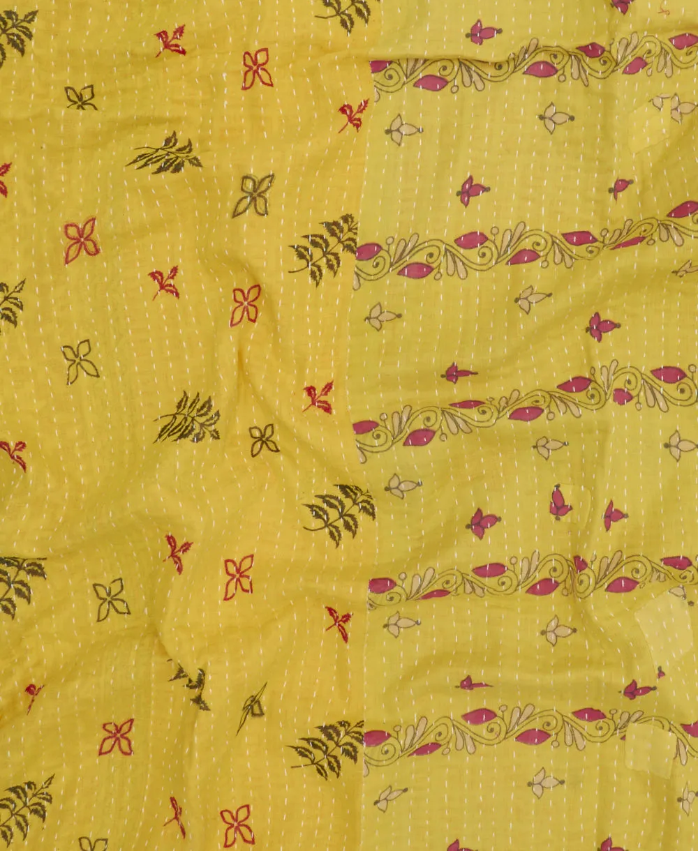 Kantha Quilt Throw - No. 240607