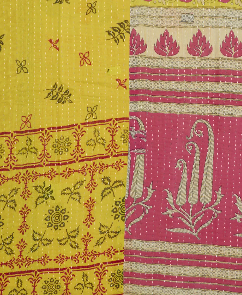 Kantha Quilt Throw - No. 240607