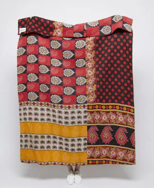 Kantha Quilt Throw - No. 240618