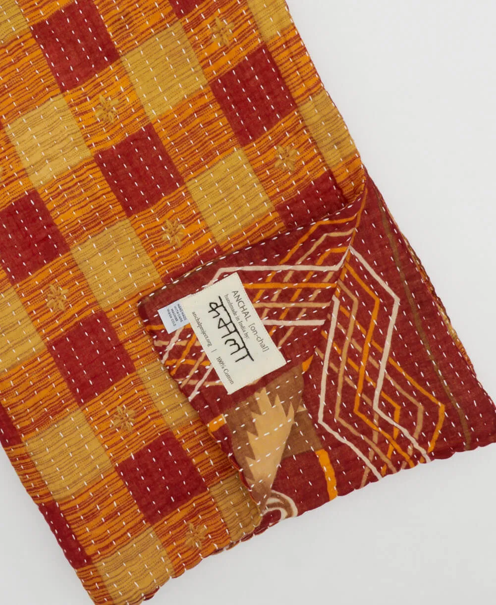 Kantha Quilt Throw - No. 240633