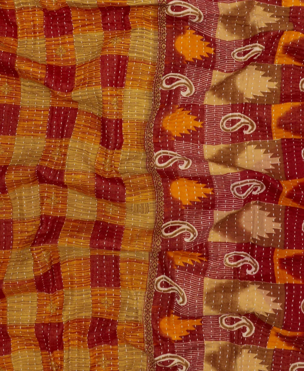 Kantha Quilt Throw - No. 240633