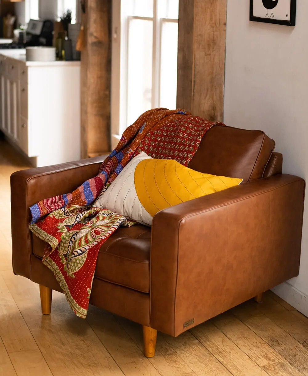 Kantha Quilt Throw - No. 240633