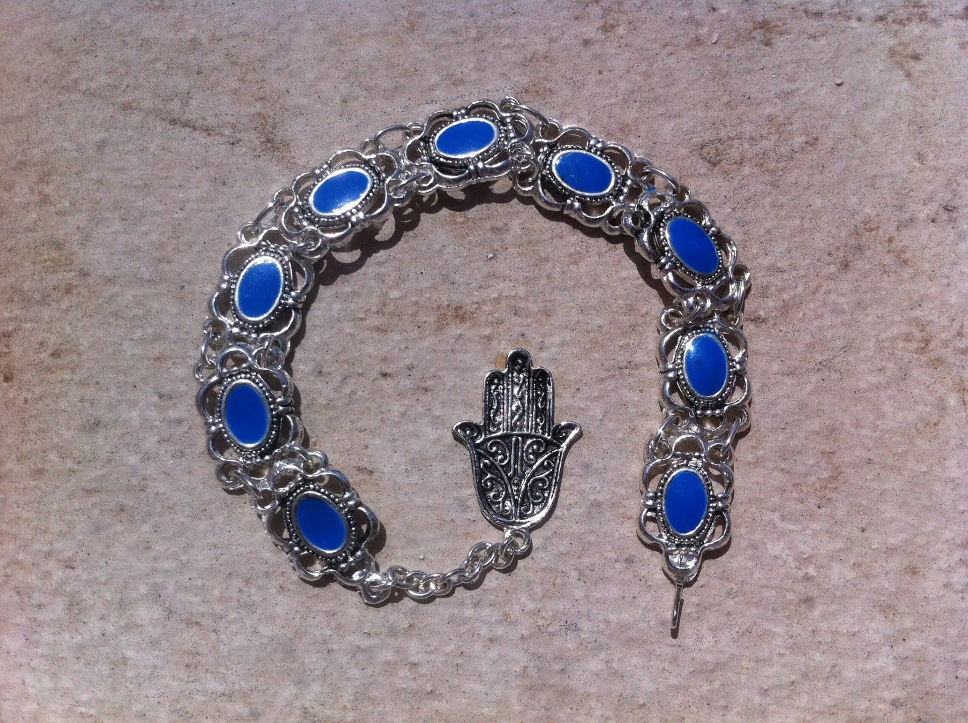 Khmissa Bracelet - Turquoise