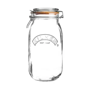 Kilner 3 Litre Clip Top Round Jar