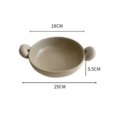 Kinglang Creative Ceramic Dessert Bowl