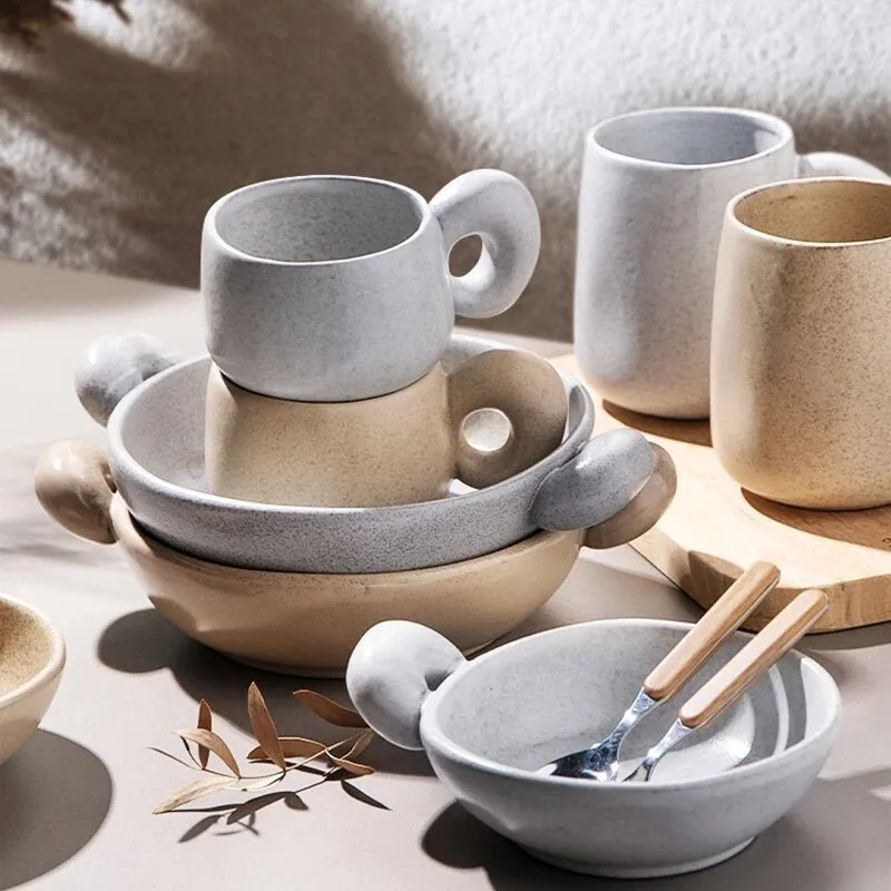 Kinglang Creative Ceramic Dessert Bowl
