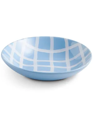Kip & Co Blue Bird Tartan Bowl 2P Set