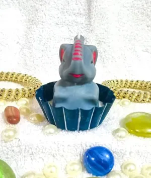 KIVASU Creation Elephant-Shaped Wax tealight Candles for Home Decor, Diwali Decoration, and Party Decoration,Floating Candles Multicolor (Set of 6)
