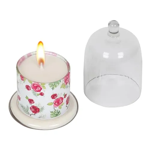 Kolorobia-Bell Jar Scented Candle - Vanilla