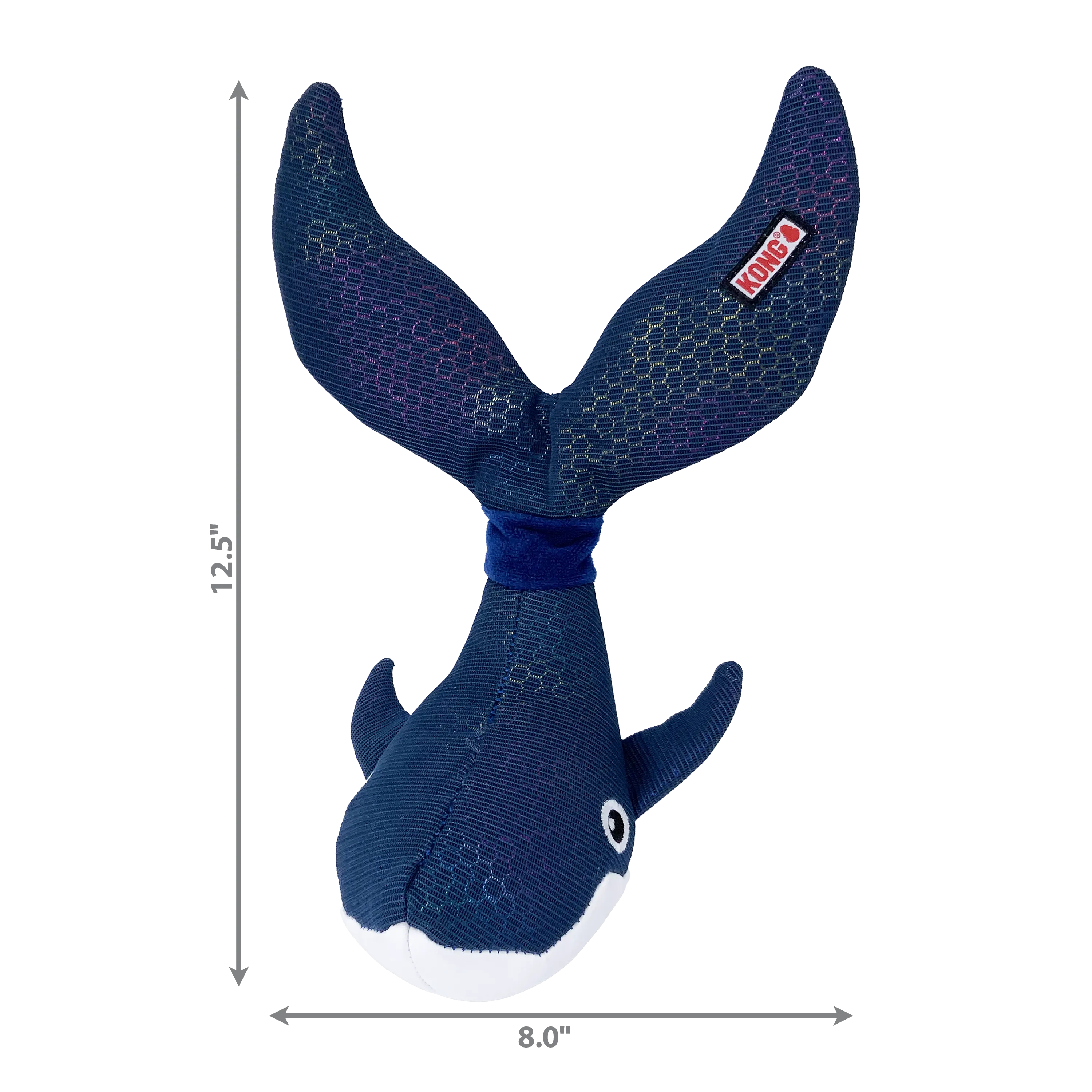 KONG Shakers Shimmy Whale Medium
