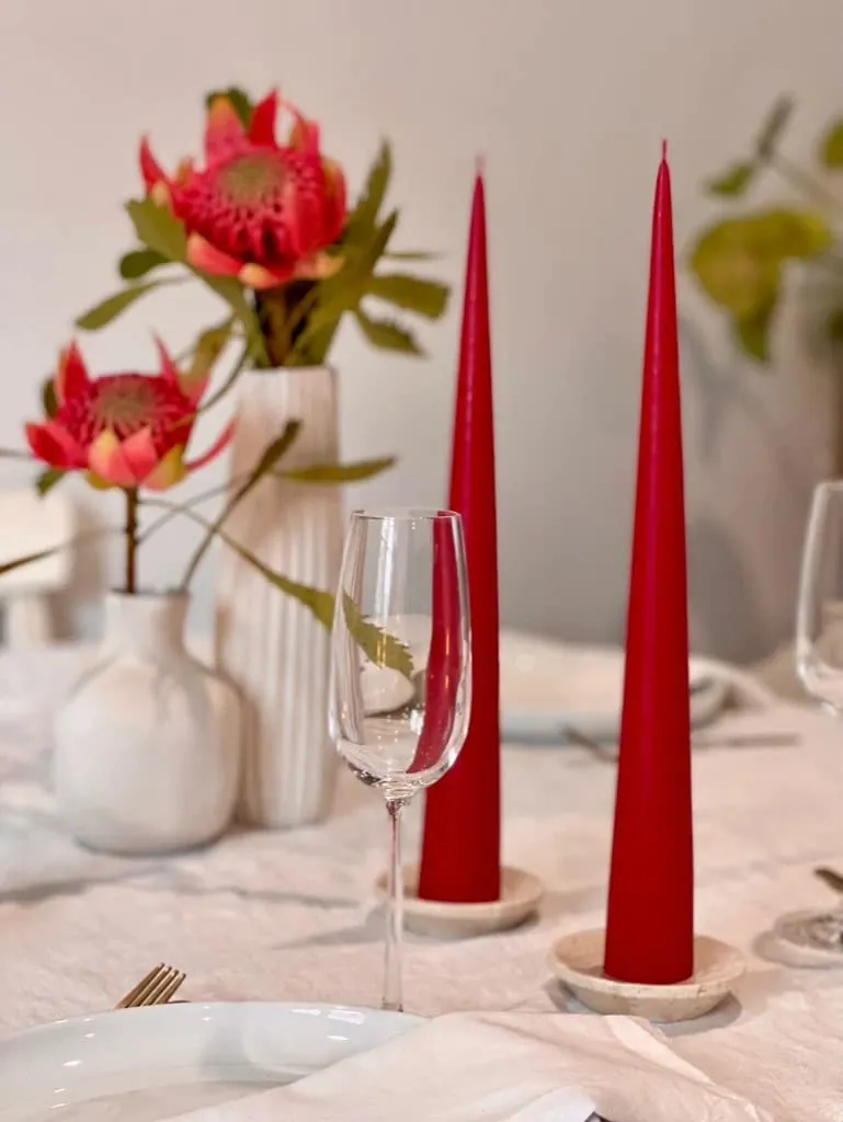 Kween Taper Candle, Party Candles| Diwali Candles l Size- 9" Long (Qty: 6) (Golden & Silver)