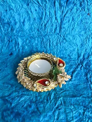 La Home auraTealight Candle || Wax Candle || Diya || Diwali || Christmas || Birthday || Home Decor(Pack of 12)