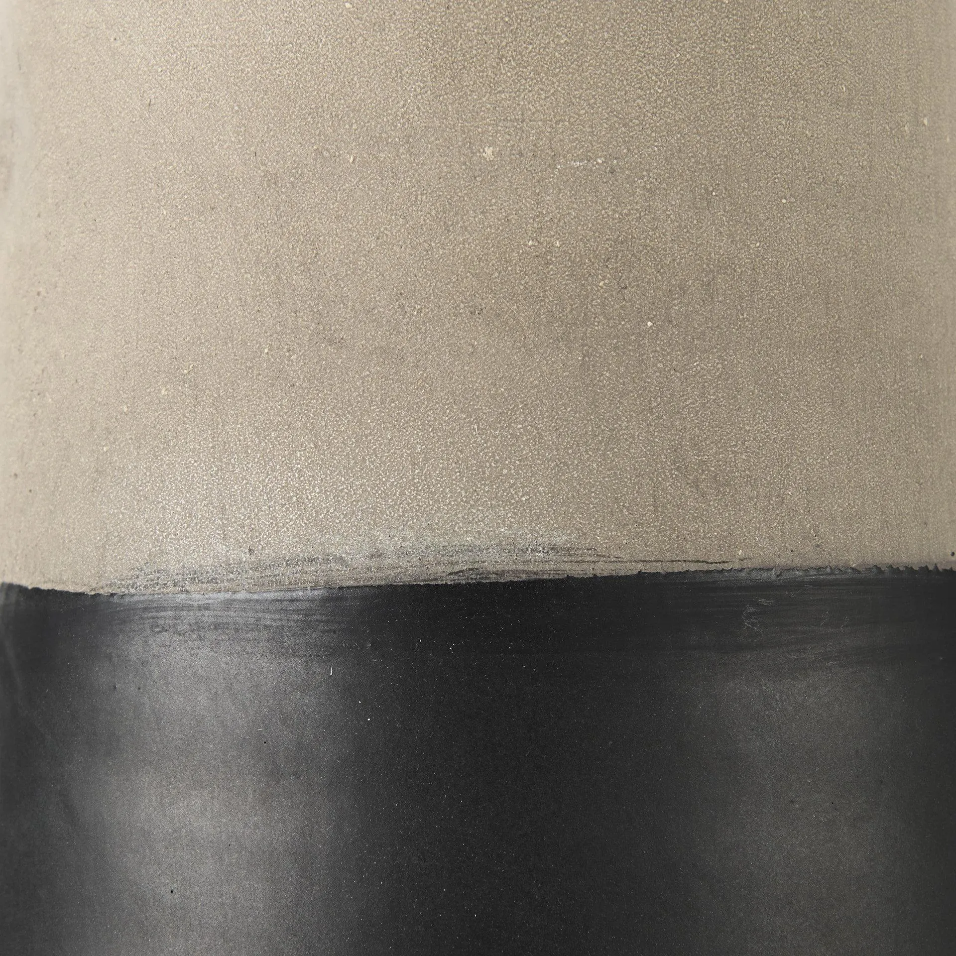 Large Hindley Black Two-Toned Vase