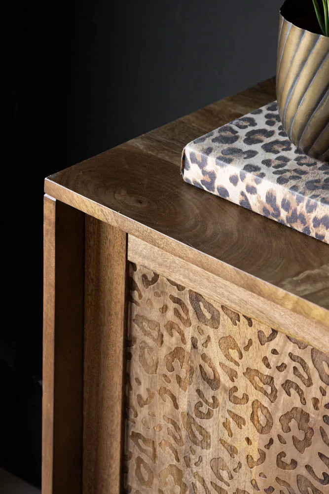 Leopard Print Sideboard