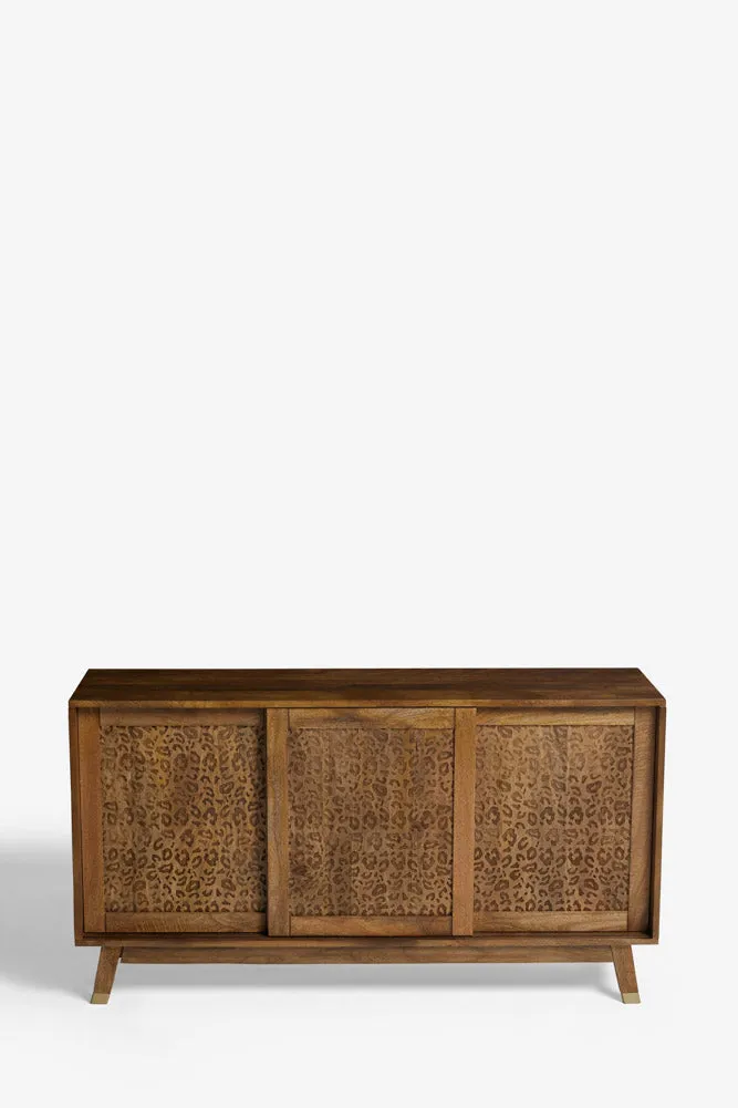 Leopard Print Sideboard