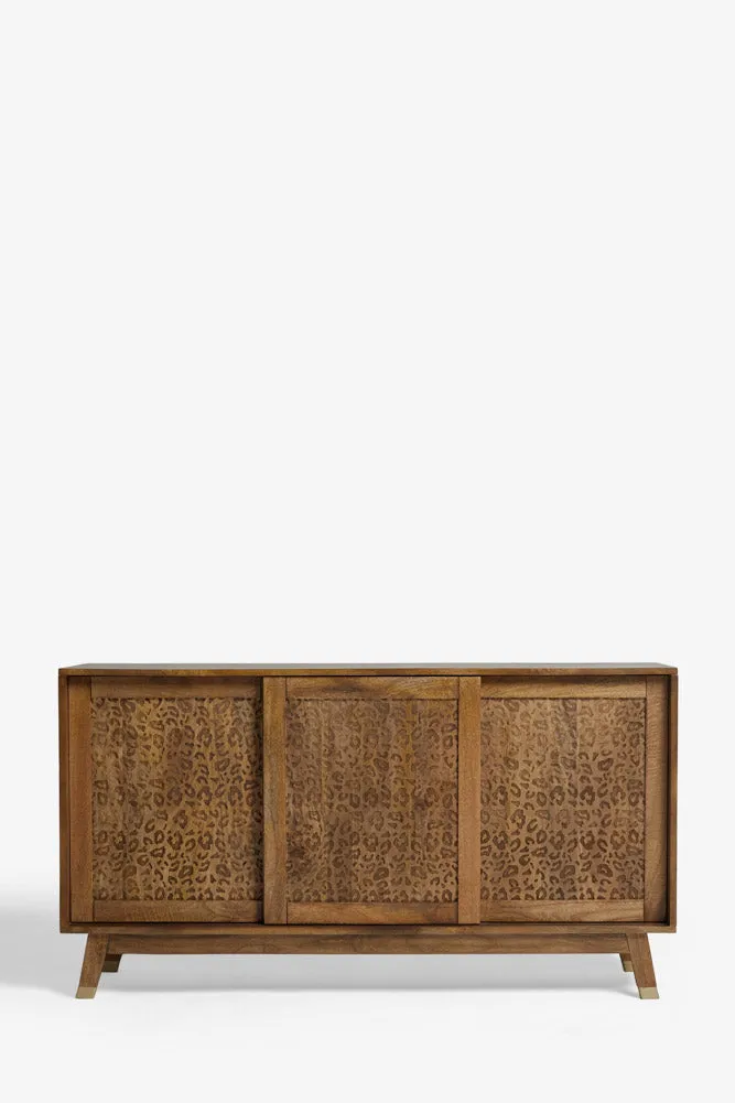 Leopard Print Sideboard