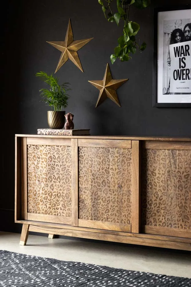Leopard Print Sideboard