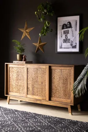 Leopard Print Sideboard