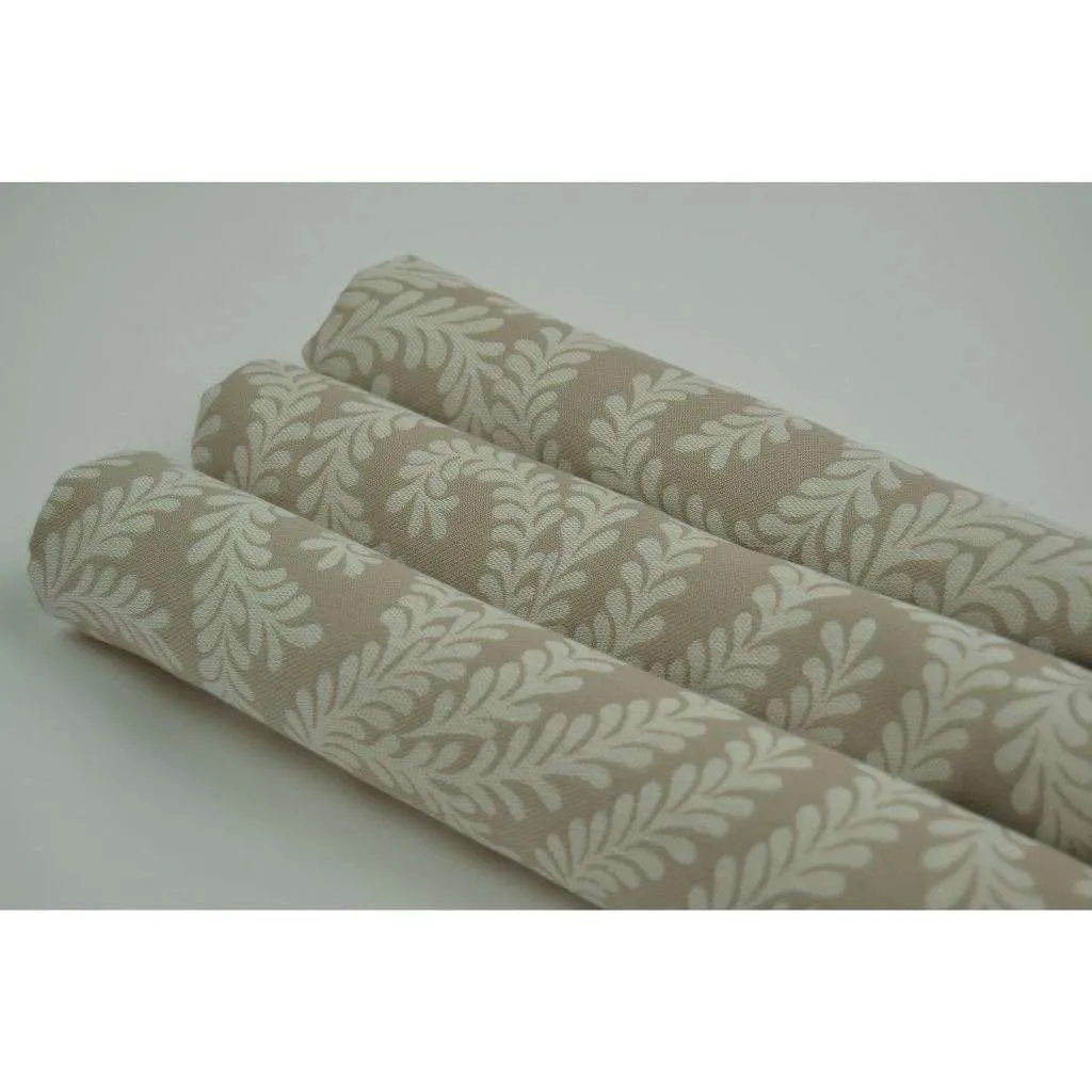 Little Leaf Pale Beige Fabric