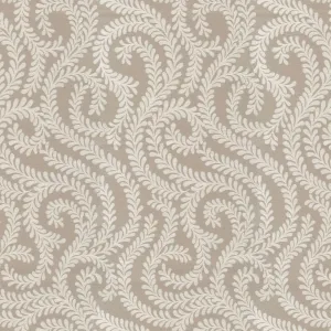 Little Leaf Pale Beige Fabric