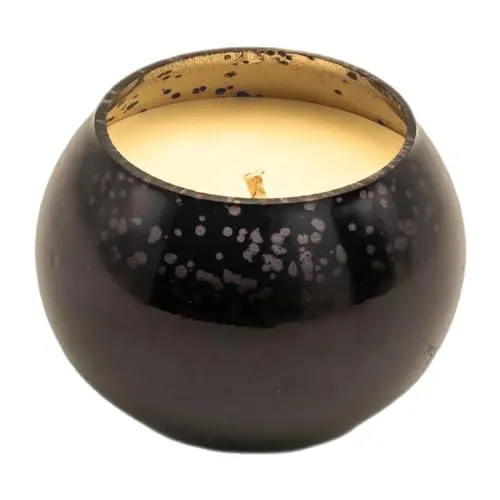 Llum Royal Oud Scented Soy Wax Candle, Decorative Glass Jar, Ideal for Home Decor, Gifts, Aromatherapy, 160gm, 35 Hour Burning (Pack of 1)