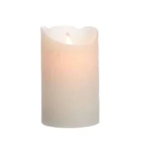Lumineo 12.5cm LED Cream Wax Waving Candle