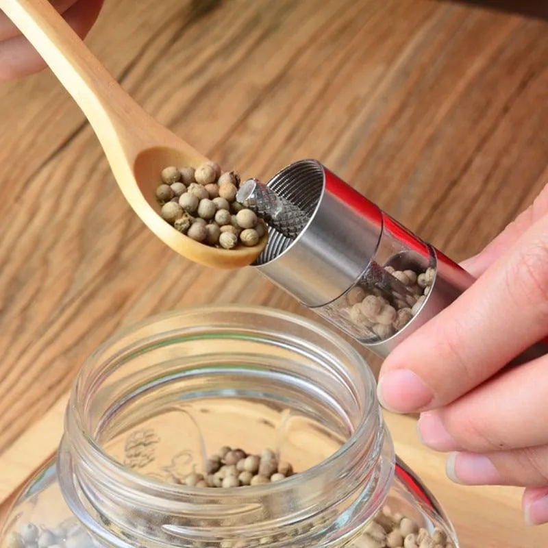 Manual Stainless Steel Salt and Pepper Mills