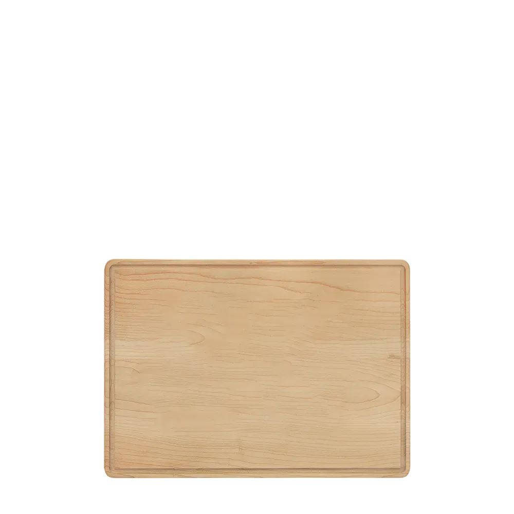 Maple Cutting Board with Drip Ring