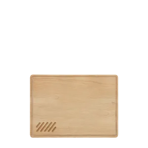 Maple Cutting Board with Drip Ring