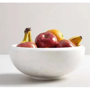 Marble Serving Bowl Grey