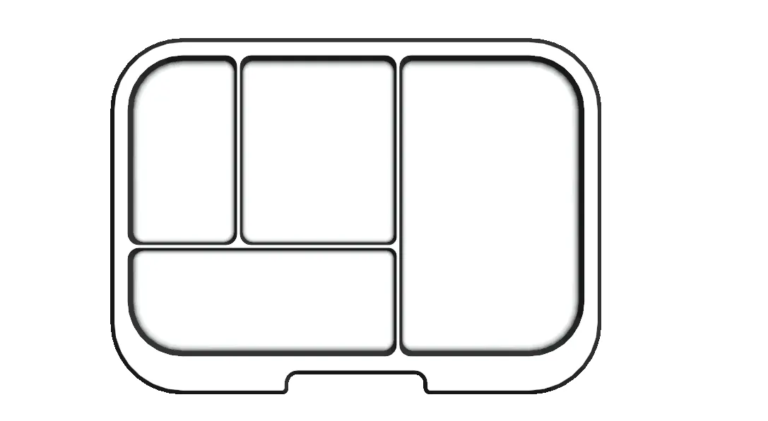 Mega4 Clear Tray