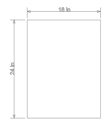 MERKEZI ART Rectangle Shape Inbuild Led Lights Decorative Wall Mirror for Bathroom, Living Room, Bedroom, Vanity Mirrors, Makeup 24 x 18 Inch (MA09)