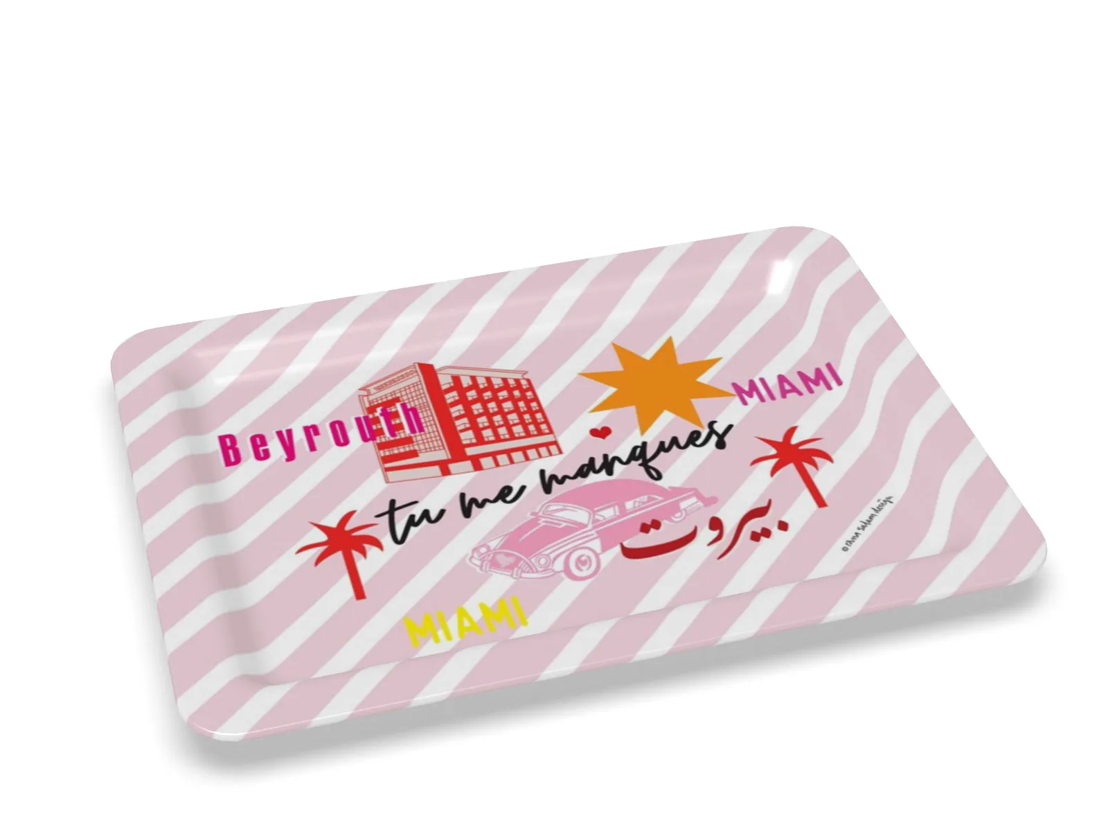 Miami -Beyrouth | Tray