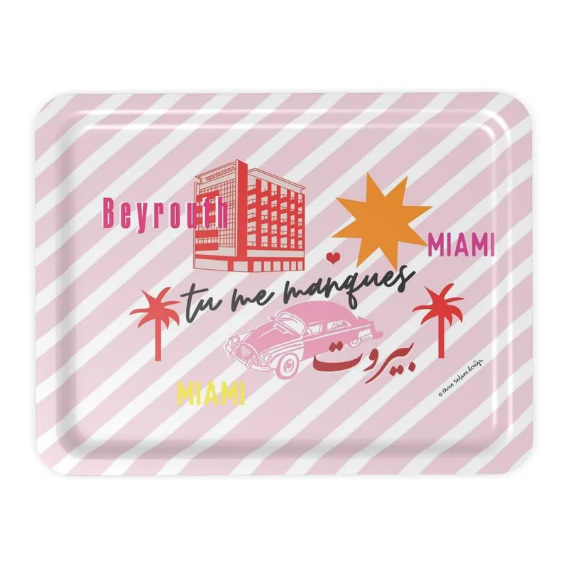 Miami -Beyrouth | Tray