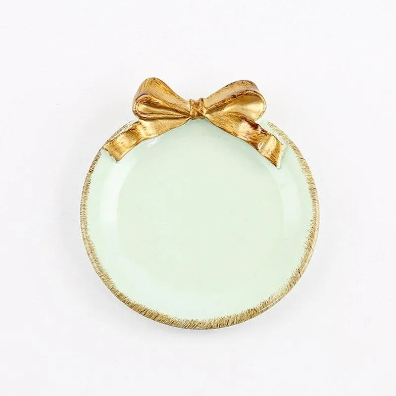 Mini Colorful Round Storage Tray