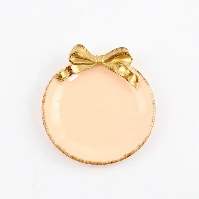 Mini Colorful Round Storage Tray