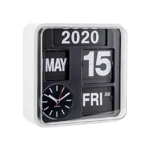 Mini Flip Clock – White