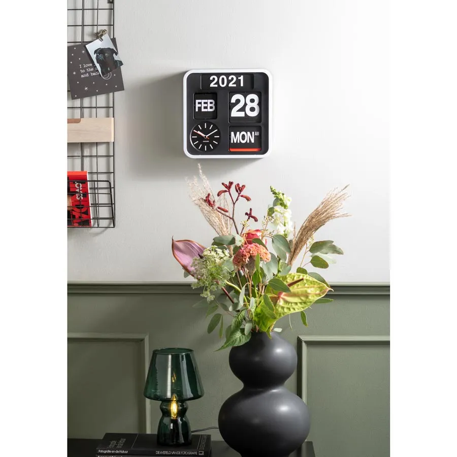 Mini Flip Clock – White
