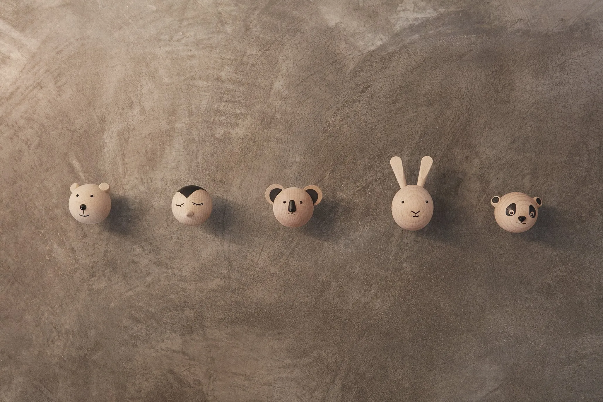 Mini Hook - Rabbit - Nature