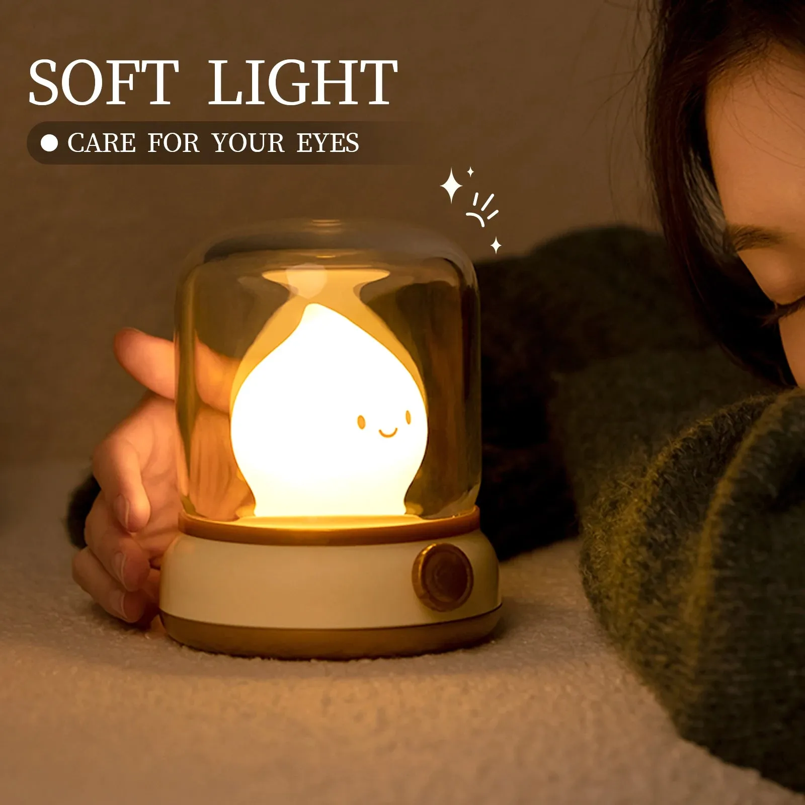 Mini USB Rechargeable LED Night Lamp