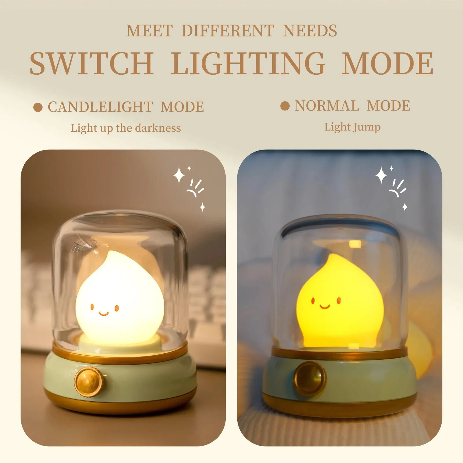 Mini USB Rechargeable LED Night Lamp